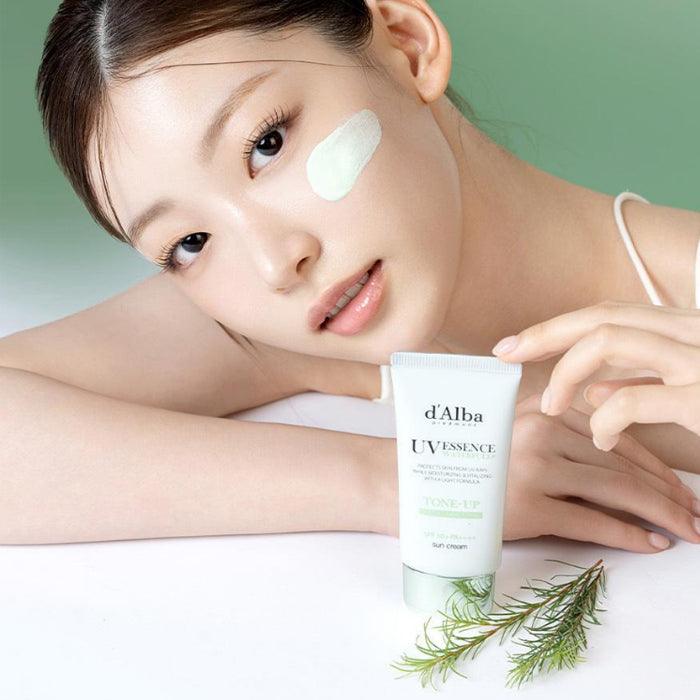 D'ALBA Vegan Waterfull Green Tone-Up Suncream 50ml