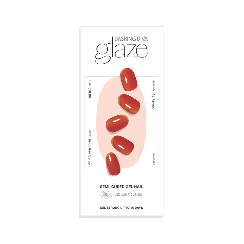 DASHING DIVA GLAZE Brick Red Syrup disponible sur Ma petite Coree, ton Eshop 100% K-beauty en direct de Seoul
