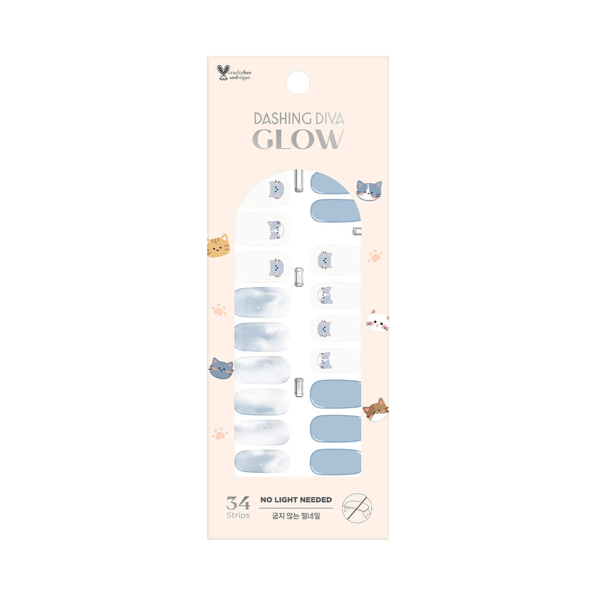 DASHING DIVA GLOW Blue Meow - No Lamp disponible sur Ma petite Coree, ton Eshop 100% K-beauty en direct de Seoul