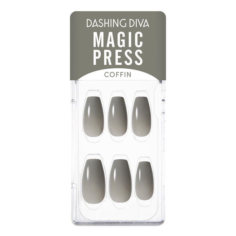 DASHING DIVA MAGIC PRESS Ash Khaki - Coffin disponible sur Ma petite Coree, ton Eshop 100% K-beauty en direct de Seoul