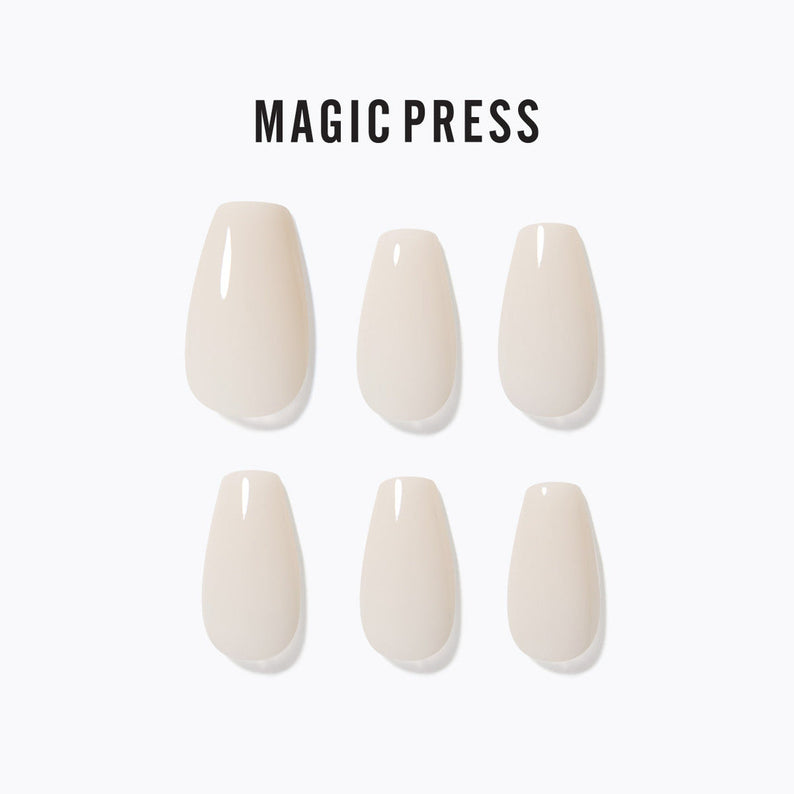 DASHING DIVA MAGIC PRESS Ivory - Coffin disponible sur Ma petite Coree, ton Eshop 100% K-beauty en direct de Seoul