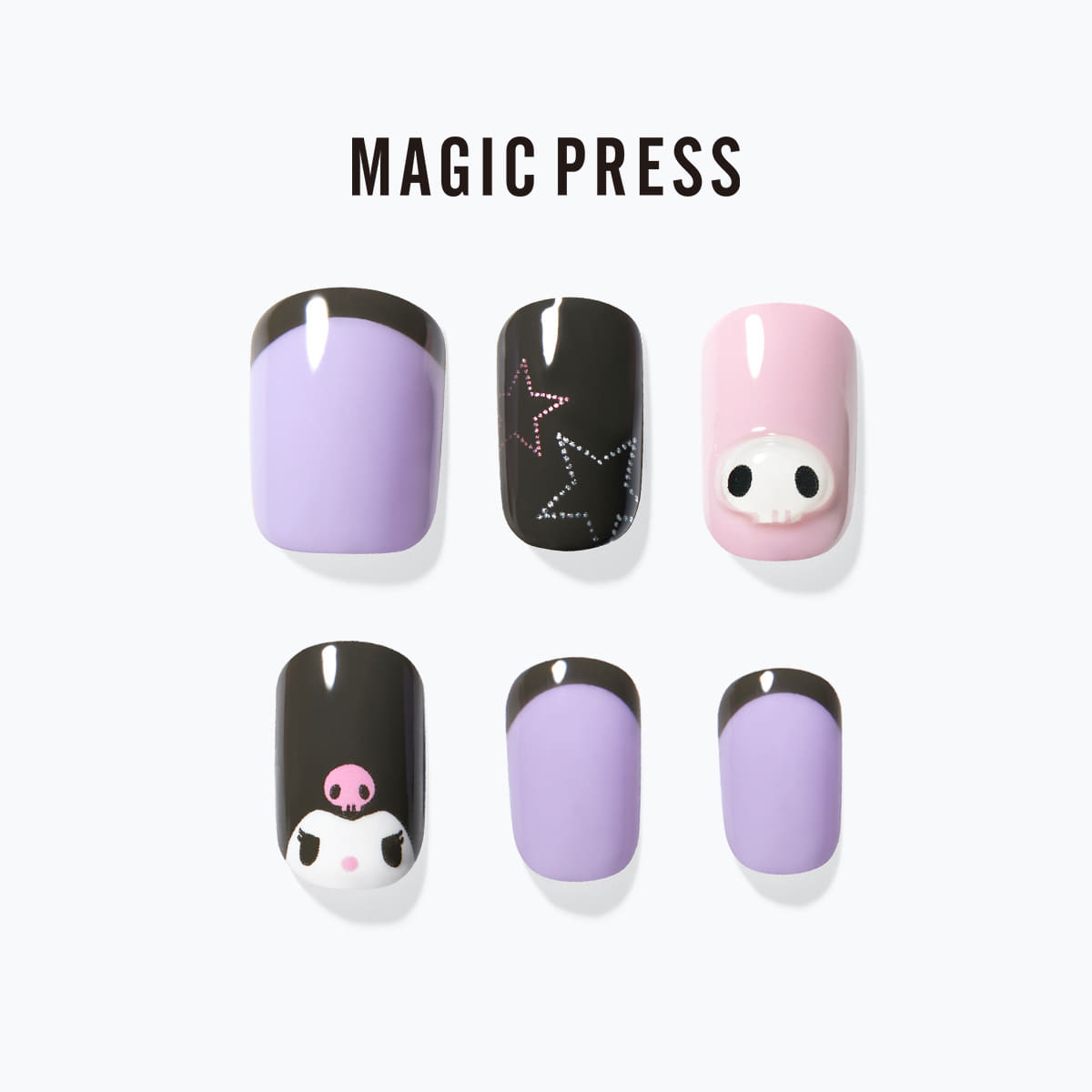 DASHING DIVA MAGIC PRESS Kuromi Bitter&Cool disponible sur Ma petite Coree, ton Eshop 100% K-beauty en direct de Seoul