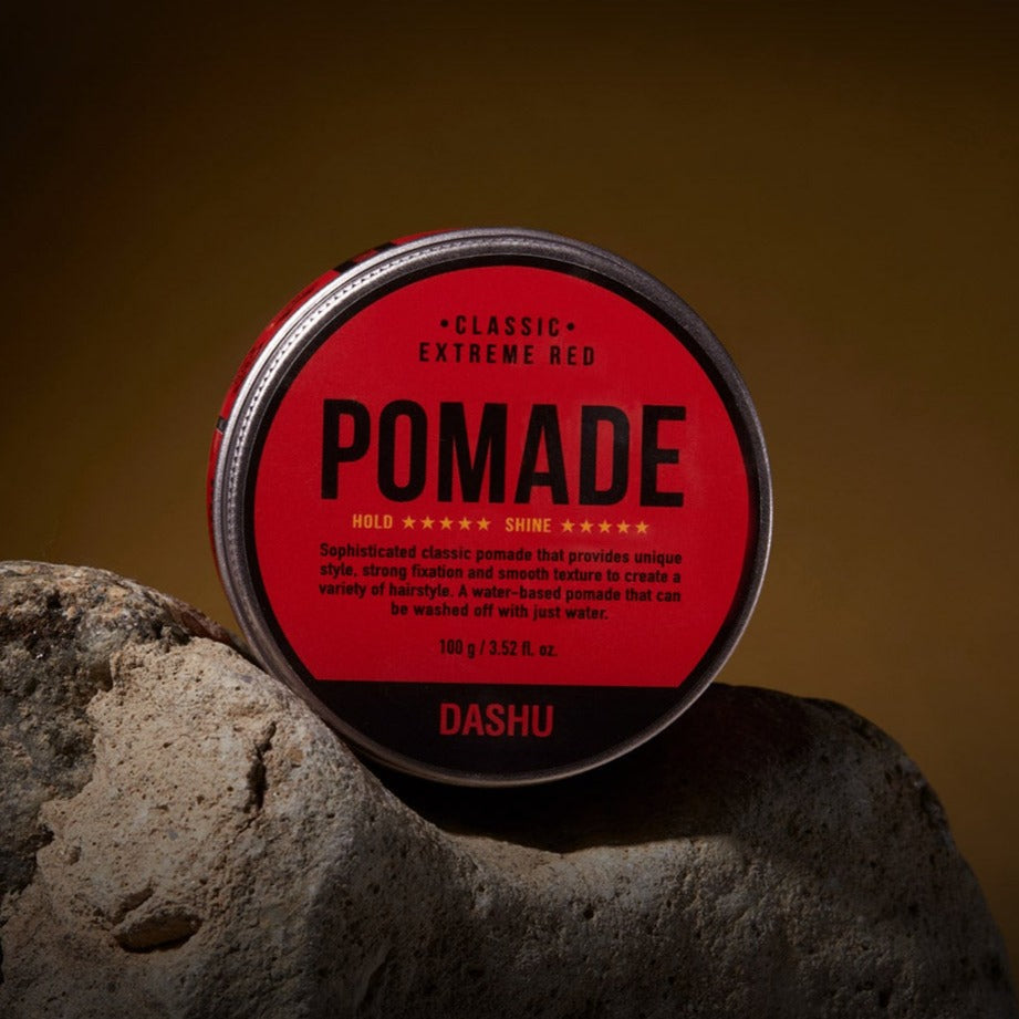 DASHU Classic Extrem Red Pomade 100g disponible sur Ma petite Coree, ton Eshop 100% K-beauty en direct de Seoul