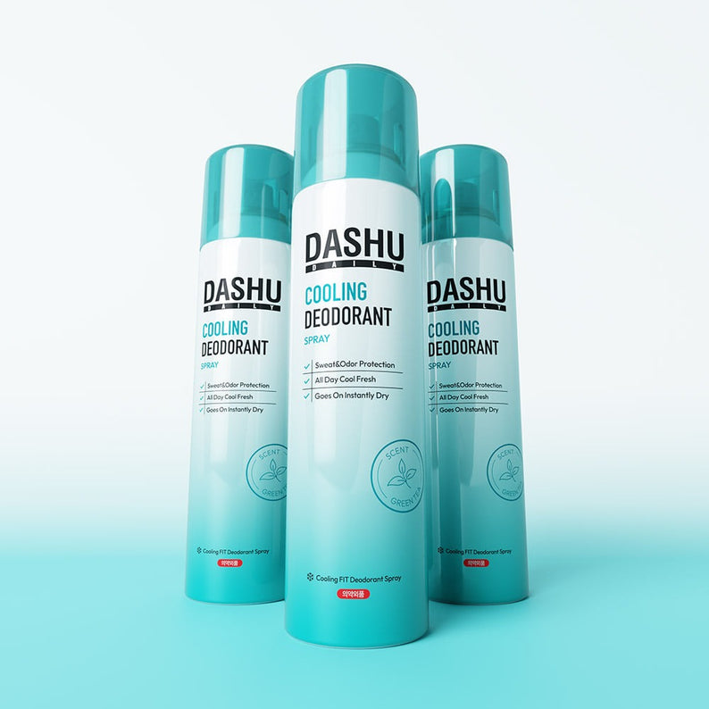 DASHU Daily Cooling Fit Deodorant Spray 150ml