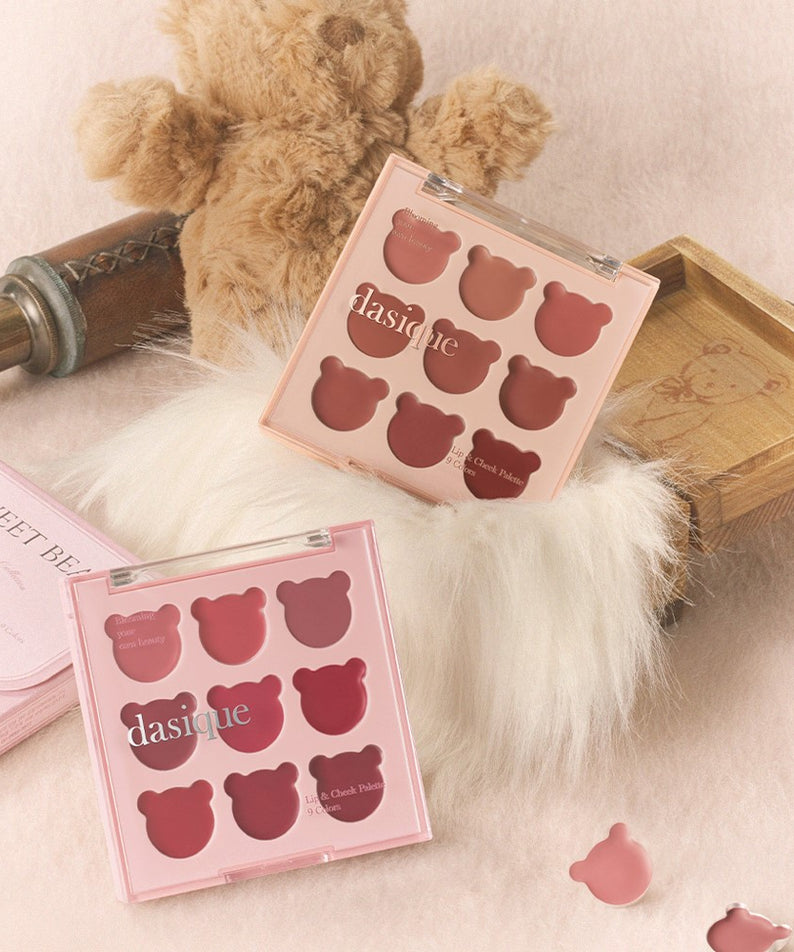 DASIQUE Mood Painting Lip&Cheek #05 #06 (My Bear Collection) disponible sur Ma petite Coree, ton Eshop 100% K-beauty en direct de Seoul