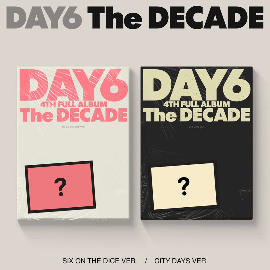 DAY6 - [The DECADE] SIX ON THE DICE VER., CITY DAYS VER. (Random 1 of 2) - Album Kpop