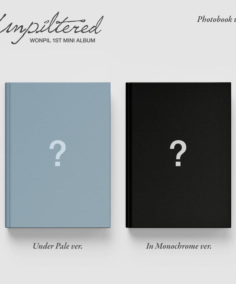 DAY6 - Unpiltered (Under Pale ver., In Monochrome ver.) (Random 1 of 2) - Album Kpop : pochette Under Pale et Monochrome