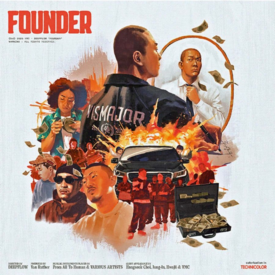 DEEPFLOW - 4th Album [FOUNDER] (Standard) - Album Kpop