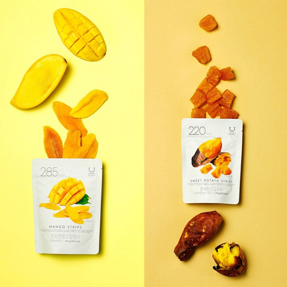 DELIGHT PROJECT Sweet Potato/Mango Strips 210g