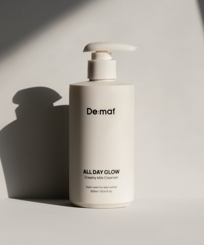 DE:MAF All Day Glow Creamy Milk Cleanser 300ml