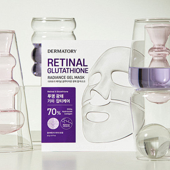 DERMATORY Retinal Glutathione Radiance Gel Mask disponible sur Ma petite Coree, ton Eshop 100% K-beauty en direct de Seoul