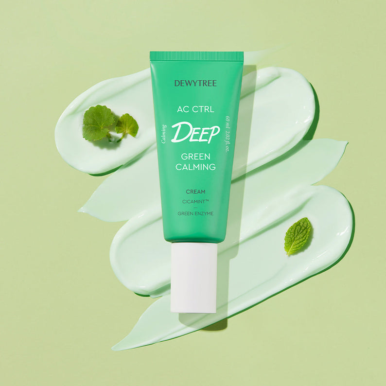 DEWYTREE AC CTRL Deep Green Calming Cream 60ml disponible sur Ma petite Coree, ton Eshop 100% K-beauty en direct de Seoul