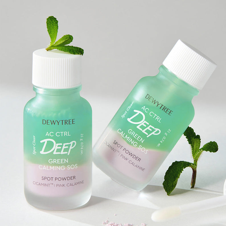 DEWYTREE AC CTRL Deep Green Calming SOS Spot Powder 21g disponible sur Ma petite Coree, ton Eshop 100% K-beauty en direct de Seoul