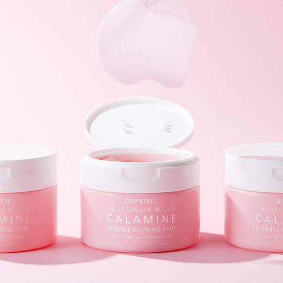 DEWYTREE The Clean Lab AC Dew Calamine Essence Calming Pads 60p 185g disponible sur Ma petite Coree, ton Eshop 100% K-beauty en direct de Seoul