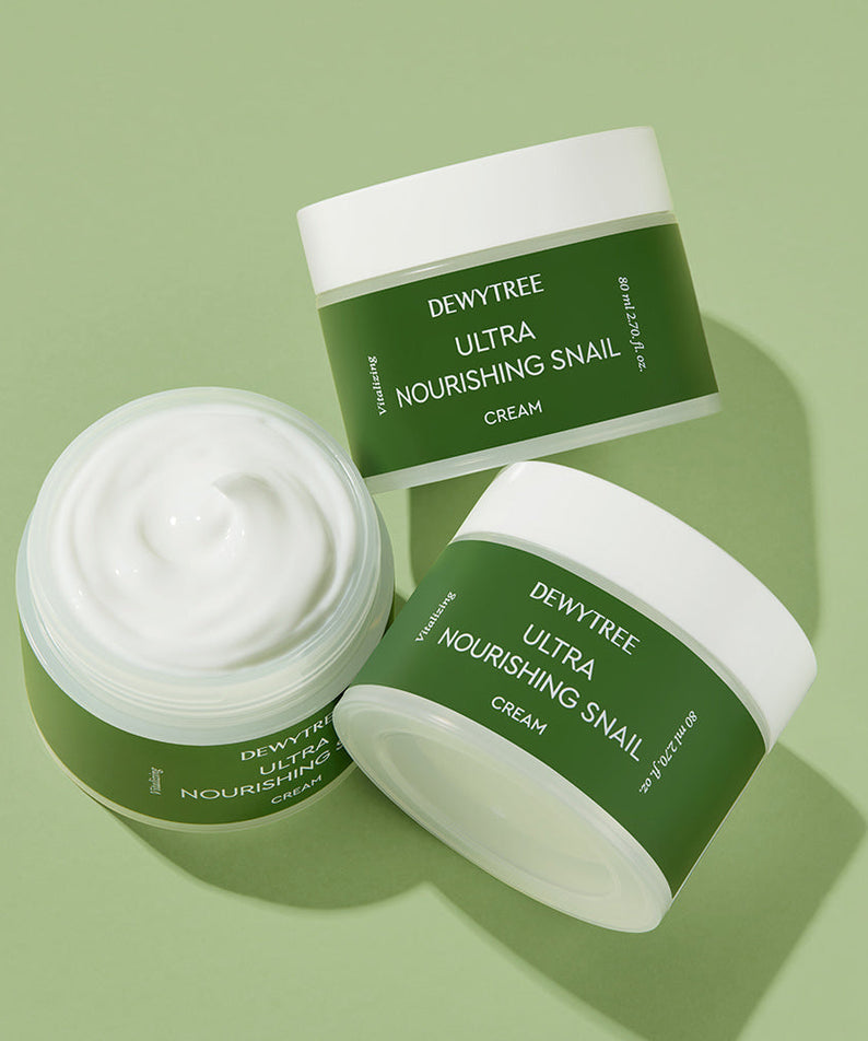 DEWYTREE Ultra Nourishing Snail Cream 80ml disponible sur Ma petite Coree, ton Eshop 100% K-beauty en direct de Seoul