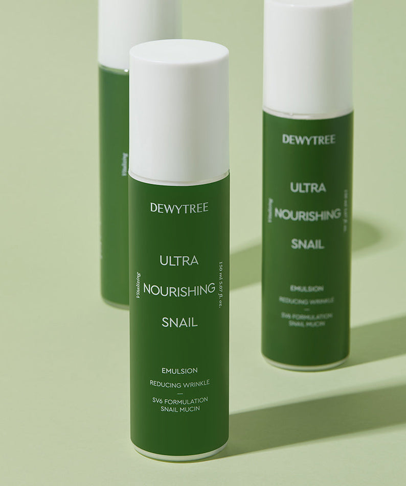 DEWYTREE Ultra Nourishing Snail Emulsion 150ml disponible sur Ma petite Coree, ton Eshop 100% K-beauty en direct de Seoul