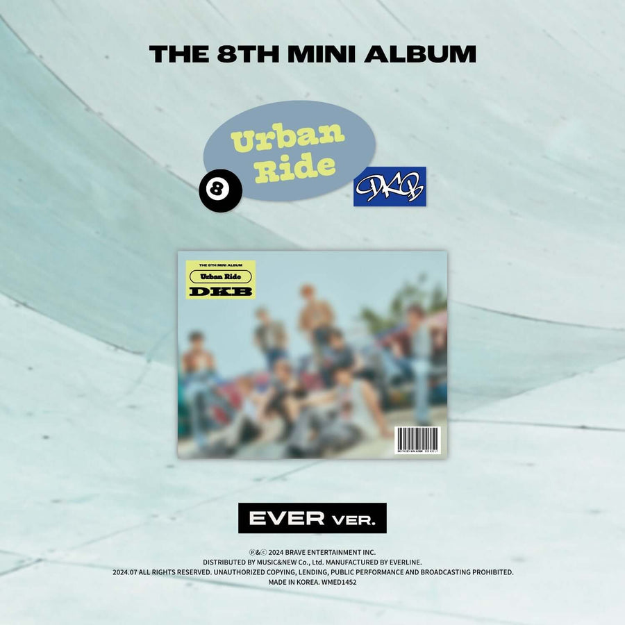 DKB - 8th Mini Album [Urban Ride] (EVER ver.) - Album Kpop