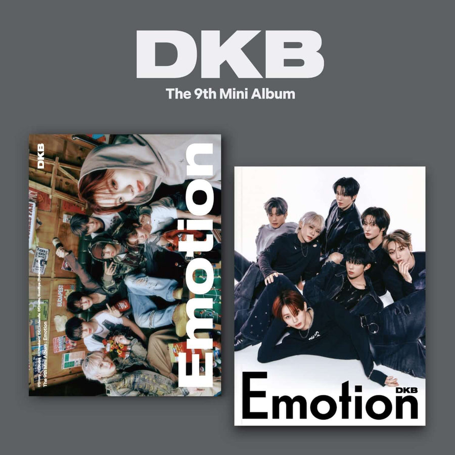 DKB - the 9th Mini Album [Emotion] (Doubt ver. / Mischief ver.) (Random 1 of 2) - Album Kpop