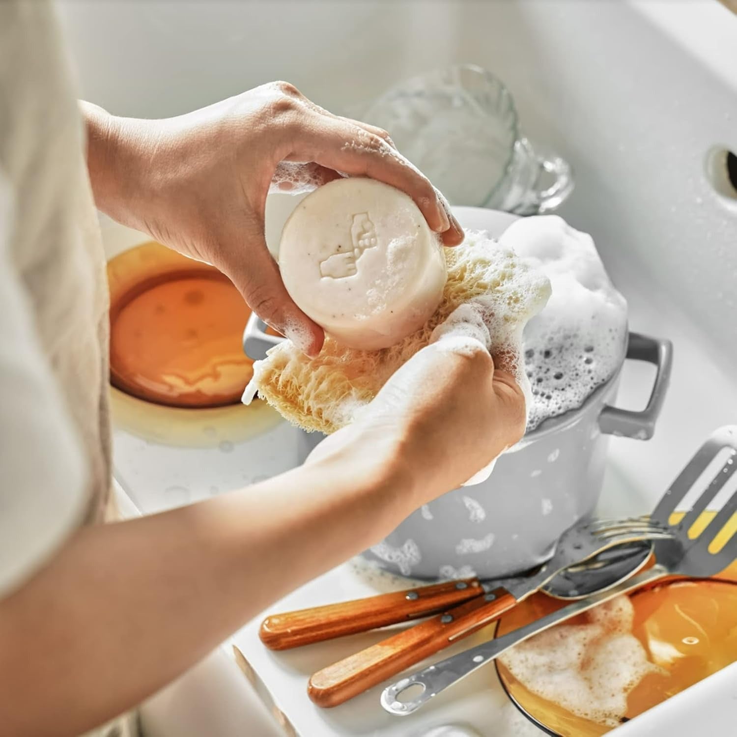 DONGGUBAT Correct Dishwashing Washing Bar 500g