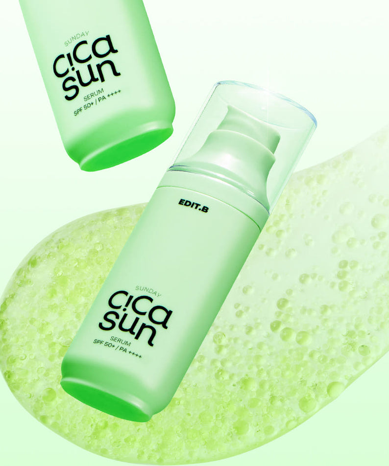EDIT.B Sunday Cica Sun Serum 55ml SPF50+ PA ++++