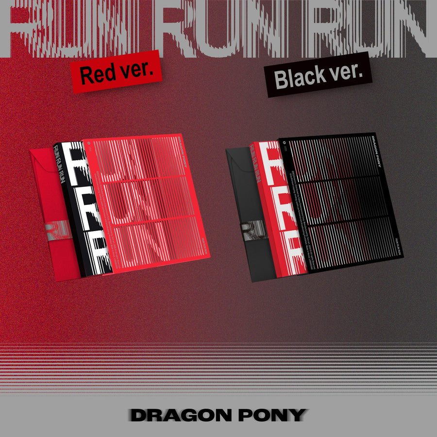 DRAGON PONY - [RUN RUN RUN] (SET VER.) - Album Kpop