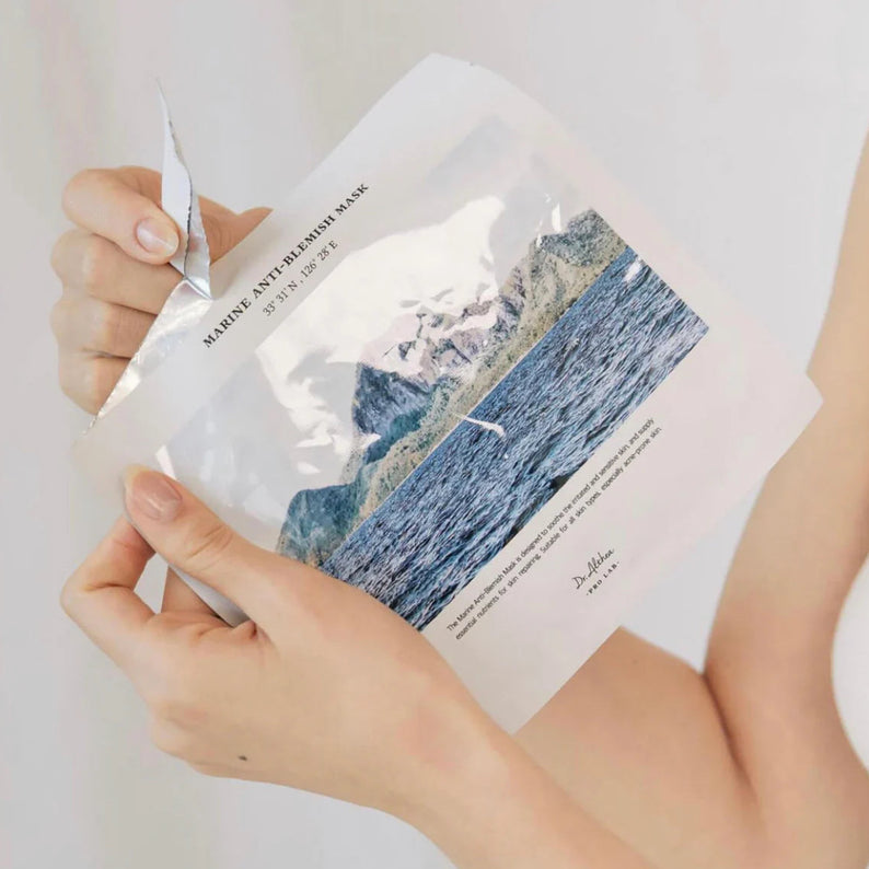 DR.ALTHEA Marine Anti Blemish Mask (5ea) disponible sur Ma petite Coree, ton Eshop 100% K-beauty en direct de Seoul