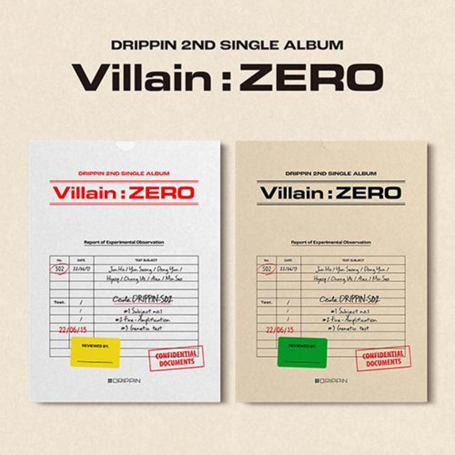 DRIPPIN - 2nd Album [Villain : ZERO] (SET ver.) - Album Kpop