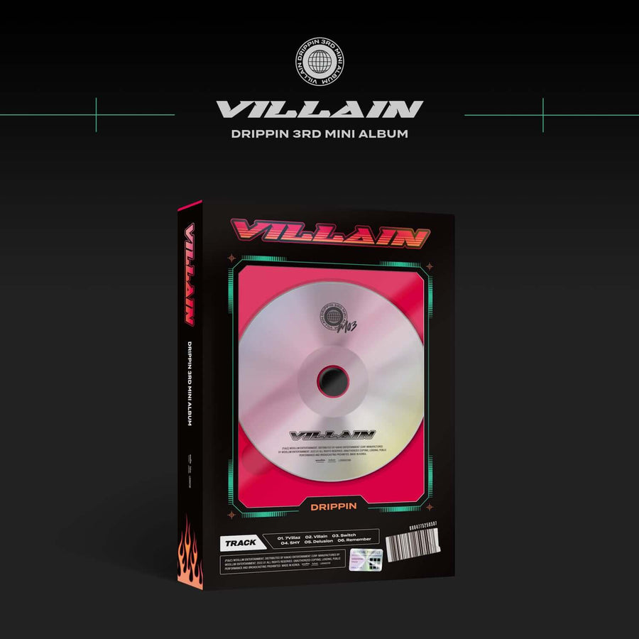 DRIPPIN - 3rd Album [Villain] A ver. - Album Kpop