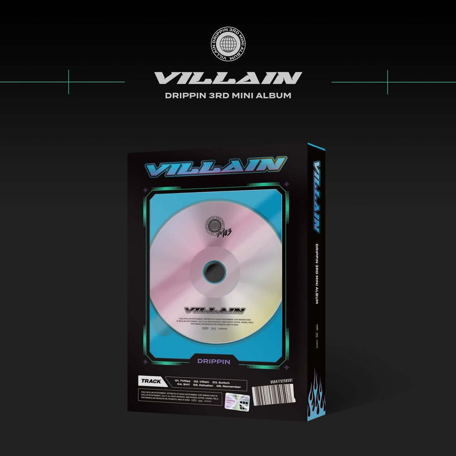 DRIPPIN - 3rd Album [Villain] B ver. - Album Kpop