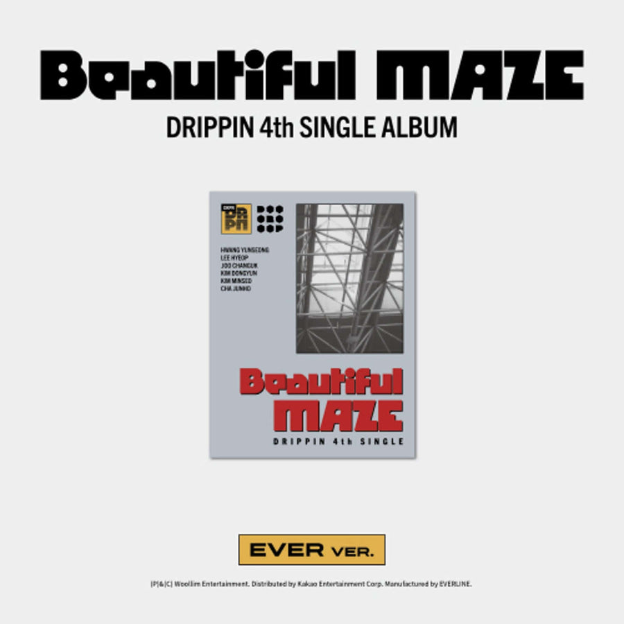 DRIPPIN - 4th Album [Beautiful MAZE] EVER Ver. - Album Kpop