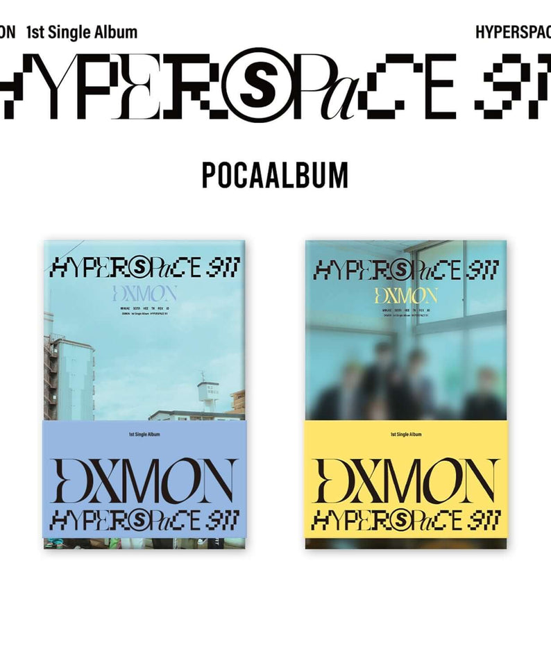DXMON - HYPERSPACE 911 (POCAALBUM) (NINE ver. / ELEVEN ver.) (Set) - Album Kpop, coffret avec couvertures 911 POCAALBUM