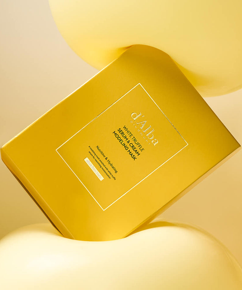 D'ALBA Serum & Cream Modeling Mask 1 BOX (4 Uses)