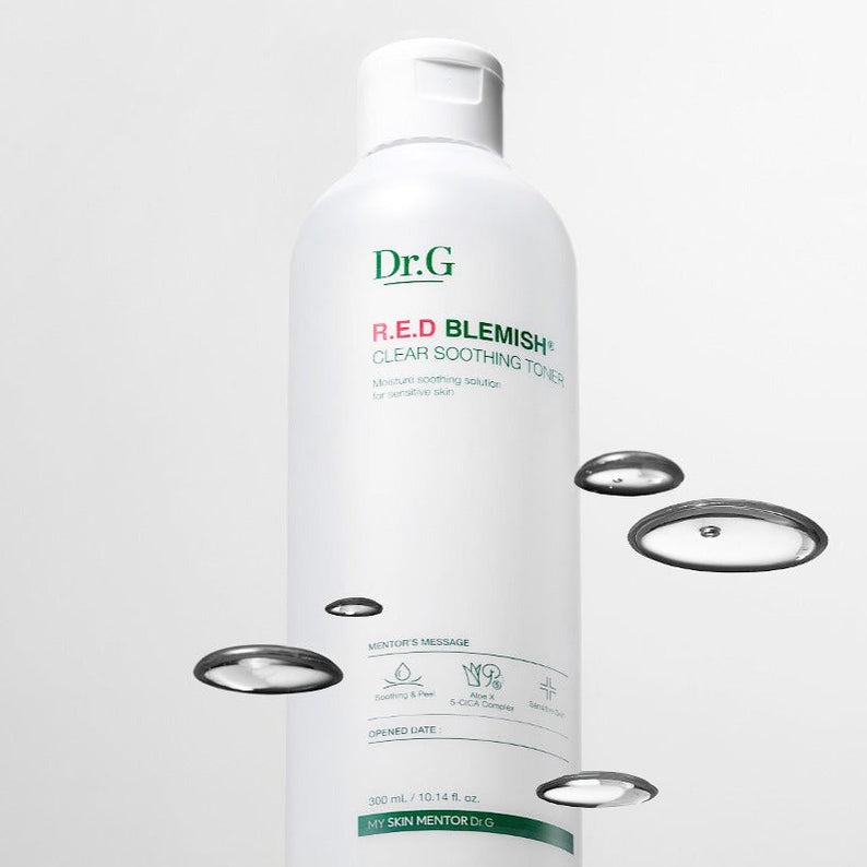 Dr.G Red Blemish Clear Soothing Toner disponible sur Ma petite Coree, ton Eshop 100% K-beauty en direct de Seoul