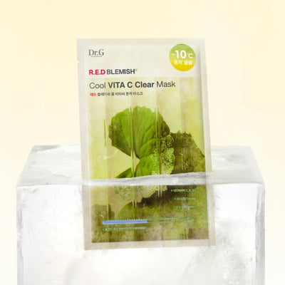 Dr.G Red Blemish Cool Vita C Trace Mask 10 Sheets