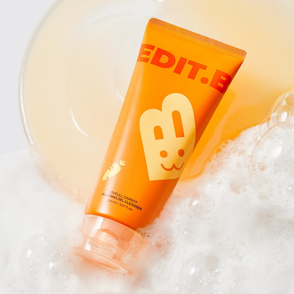 EDIT.B Joyful Carrot Foaming Gel Cleanser 150ml