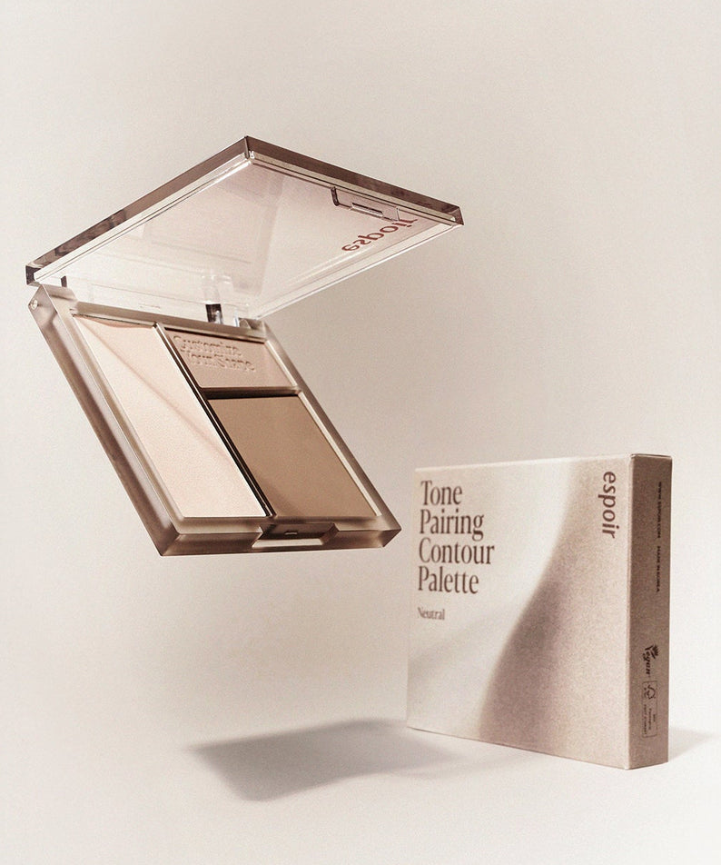 Palette de contour ESPOIR Tone Pairing Contour Palette pour un maquillage impeccable, édition naturelle et élégante.