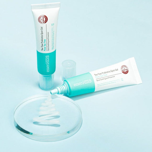 ESSENHERB Tea Tree Probiotics Spot Gel 20ml disponible sur Ma petite Coree, ton Eshop 100% K-beauty en direct de Seoul