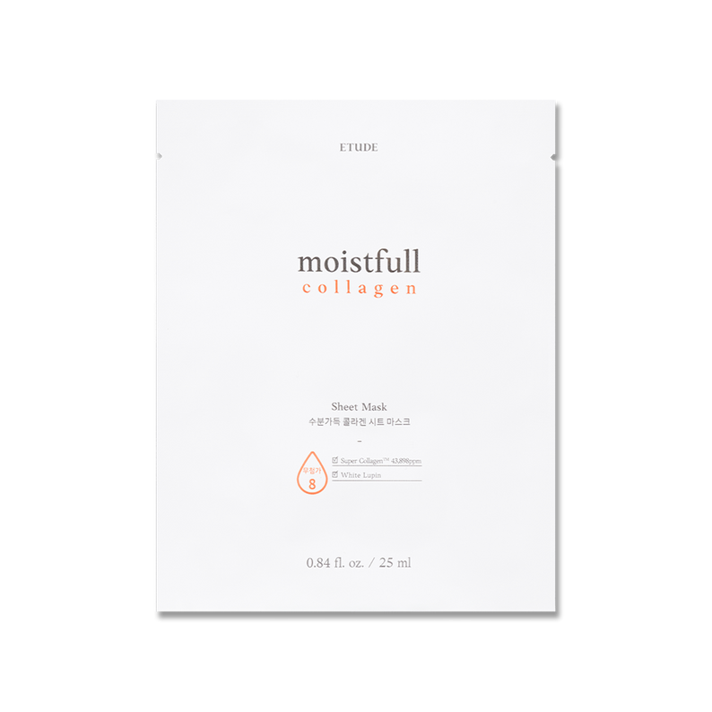 ETUDE Moistfull Collagen Sheet Mask disponible sur Ma petite Coree, ton Eshop 100% K-beauty en direct de Seoul