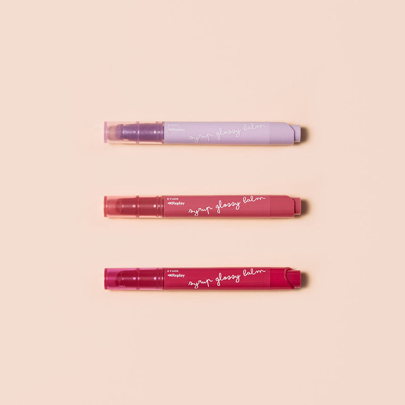 ETUDE Syrub Glossy Balm #Replay disponible sur Ma petite Coree, ton Eshop 100% K-beauty en direct de Seoul