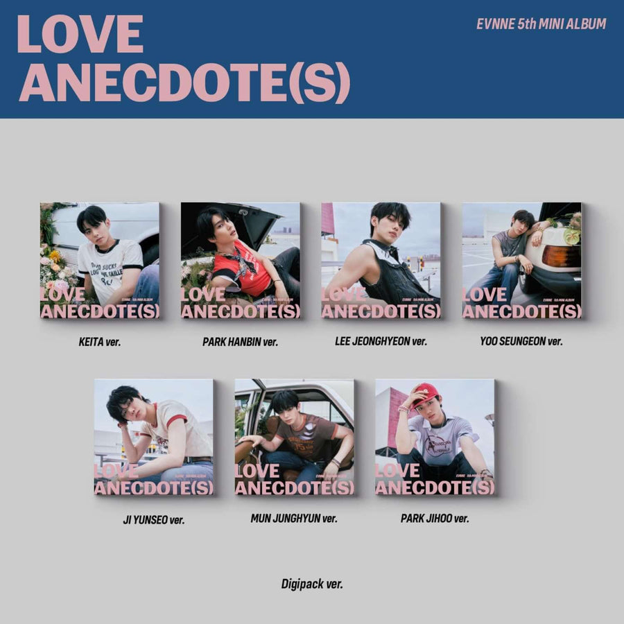 EVNNE - [LOVE ANECDOTE(S)] (Digipack ver.)(Set of 7) - Album Kpop