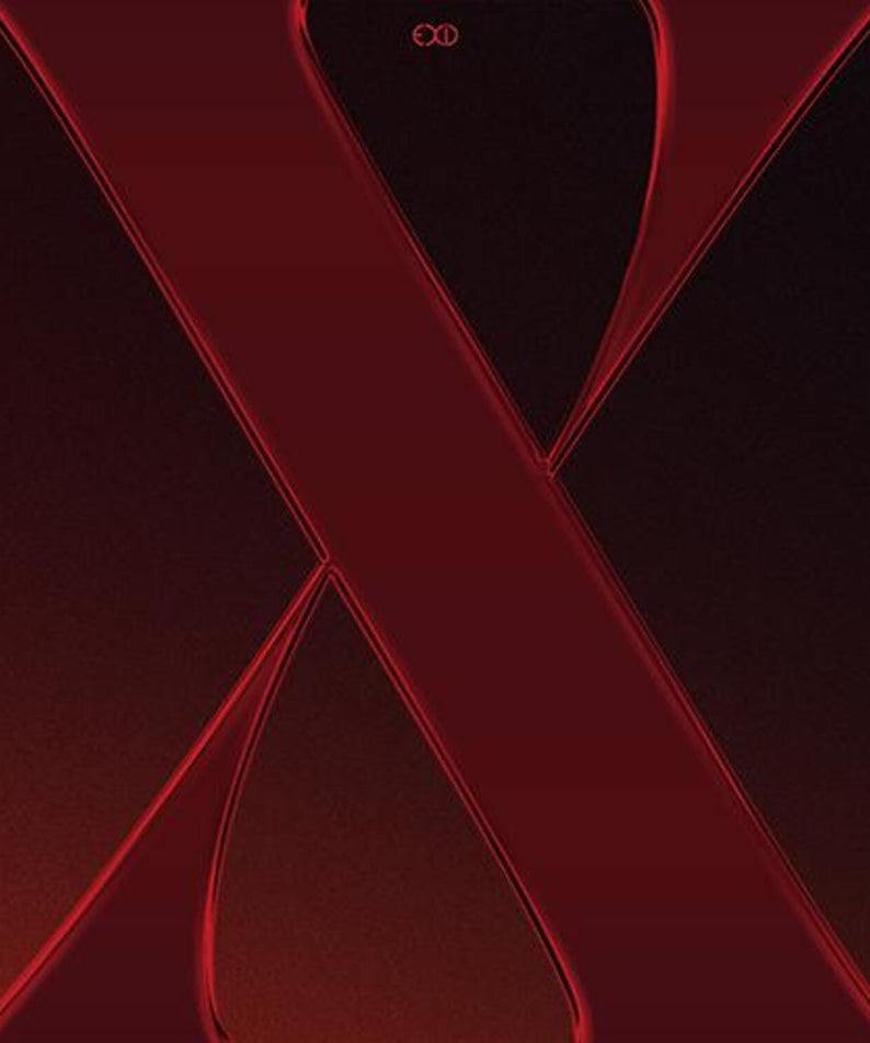 EXID - 10th Anniversary Single [X] - Album Kpop : visuel rouge vif, concept anniversaire, couverture stylisée de l’album EXID