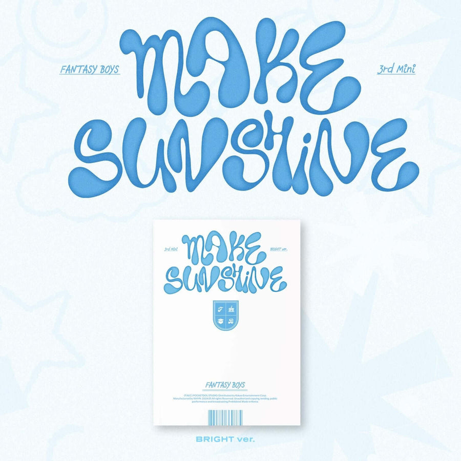 FANTASY BOYS - 3rd MINI ALBUM [MAKE SUNSHINE (BRIGHT ver.)] - Album Kpop