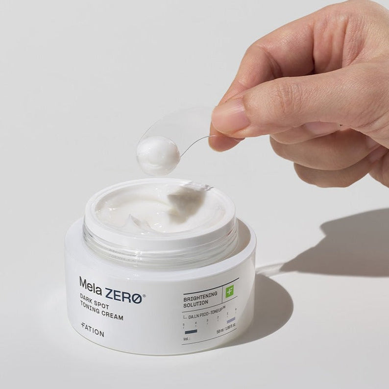FATION Mela Zero Dark Spot Toning Cream 50ml disponible sur Ma petite Coree, ton Eshop 100% K-beauty en direct de Seoul
