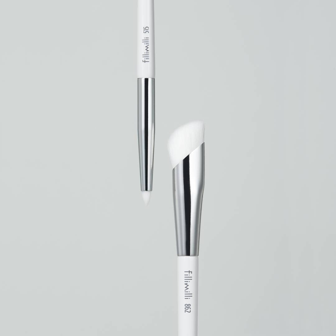 FILLIMILLI Detail Contour Brush Duo (+Free Fitting Contouring Dual Puff)