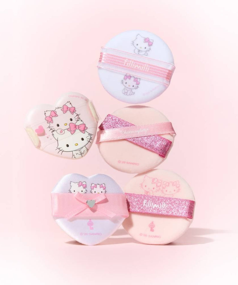 FILLIMILLI x Charmy Kitty Blur Pang Powder Puff 5P 2 Types