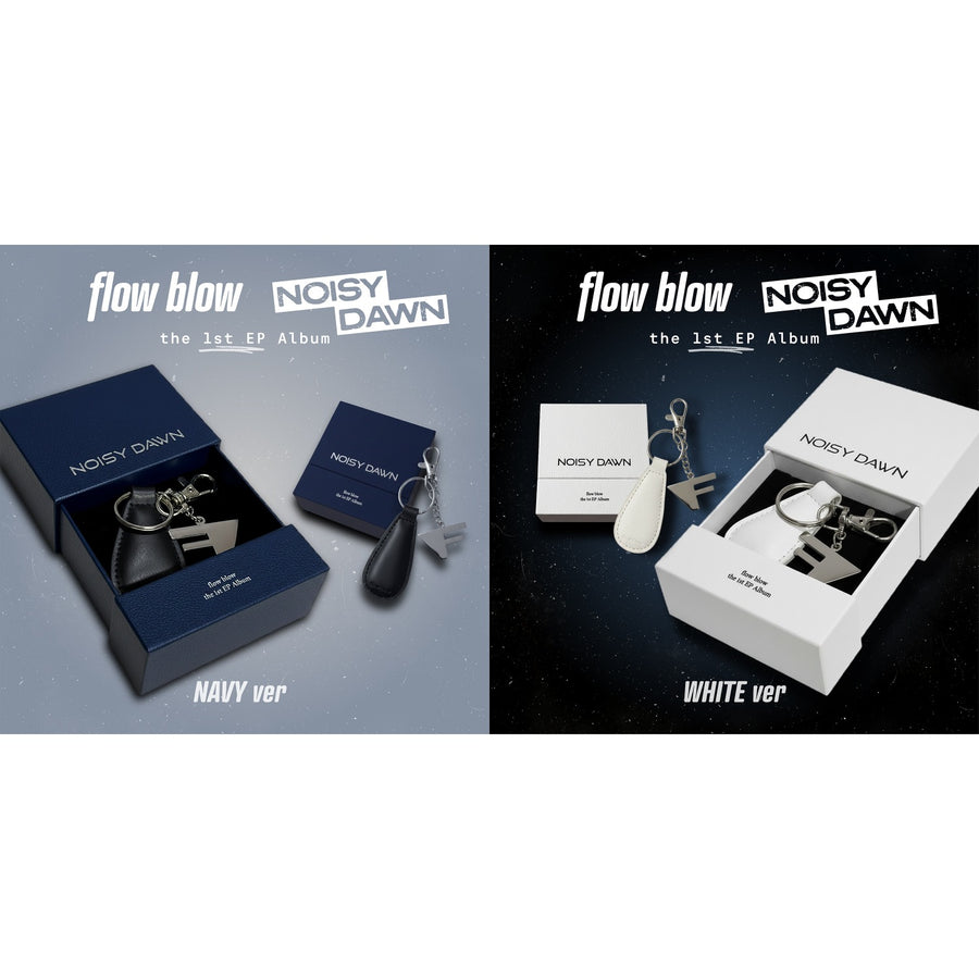 FLOW BLOW - [1st EP Album : NOISY DAWN] (Navy ver. / White ver.) (2 1 ) - Album Kpop