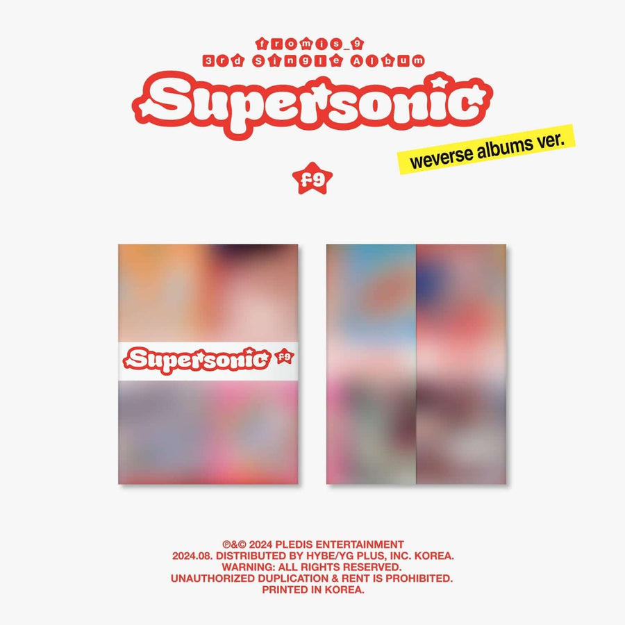 FROMIS_9 - 3rd Single Album [Supersonic] weverse albums ver. - Album Kpop