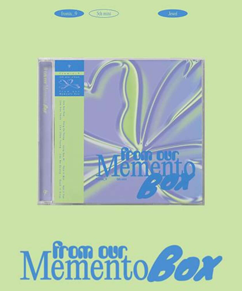 FROMIS_9 - 5th Mini Album [from our Memento Box] (Jewel Case Ver.) (10 Random 1) - Album Kpop, jaquette stylée Memento Box
