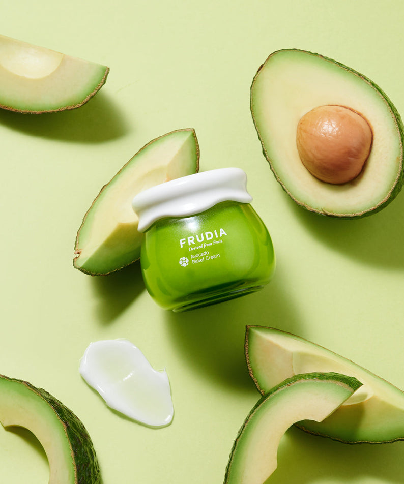 FRUDIA Avocado Relief Cream 55g disponible sur Ma petite Coree, ton Eshop 100% K-beauty en direct de Seoul