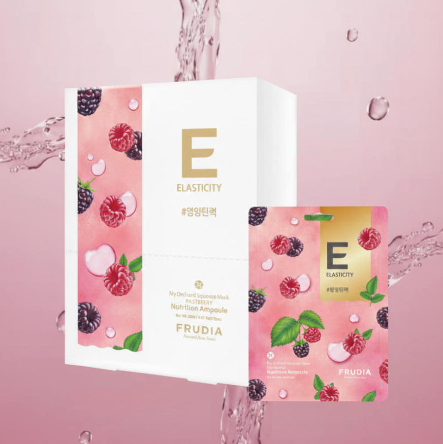 FRUDIA My Orchard Squeeze Mask Creamy Ampoule Raspberry (10 Sheets)